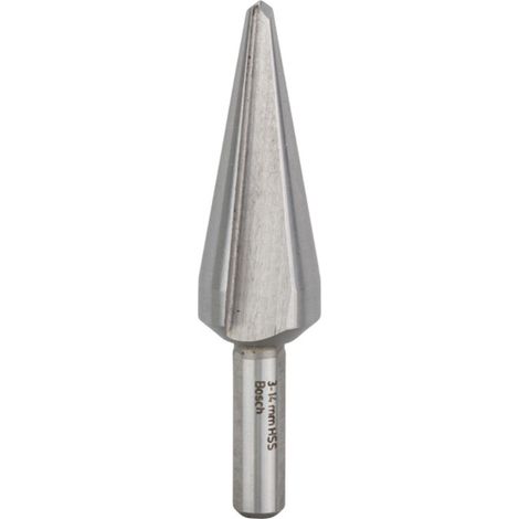 Fraise progressive, cylindrique 3-14 mm, 58 mm, 6 mm (1/5)