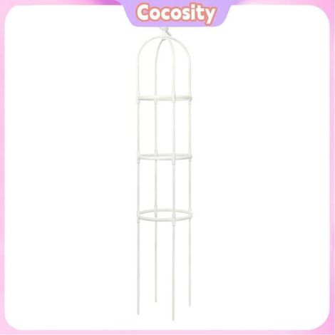 Cocosity Piquet de support de plante Support pour plantes, piquet 30x150cm, en plastique et acier inoxydable, jardin outils (1/5)