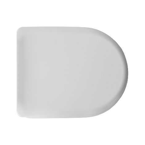 SEDILE WC TERMOINDURENTE MOD. D061 DOPPIA CERNIERA FORMA 7- Bianco- DH- pezzi 1 (1/2)