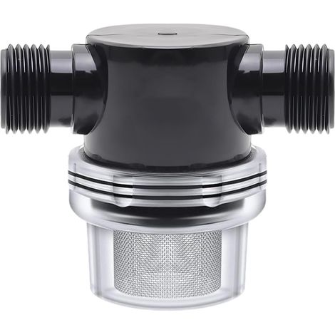 APEX Filtre pour conduite de pompe à eau de 1/2 pouce, préfiltre à mailles de 50, convient aux pompes à eau de jardin, filtres pour pompes à eau, pour une utilisation à domicile et au jardin. (1/5)