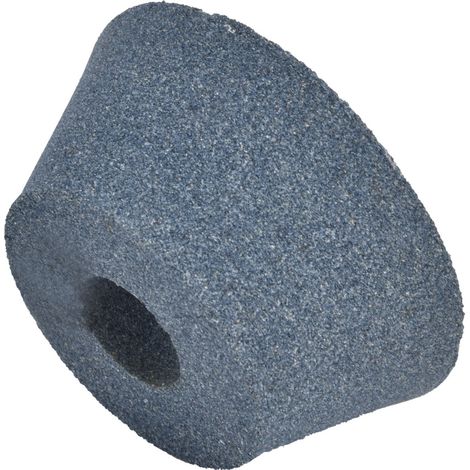 Meule céramique en corindon brun forme bol affûte couteau dureté élevée robuste 75x32x20mm grain 60 80 (1/5)