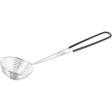 Cuillères passoires pour fondue chinoise en acier inoxydable, écumoires à mailles fines, louches passoires asiatiques avec poignée (1/5)