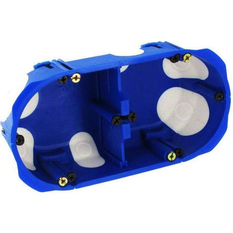 Caja empotrada Noair estanca doble ø 67mm Profundidad 40mm - Blm