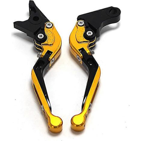 Leviers de frein et d'embrayage CNC pliables et extensibles, usinés au laser, pour Yamaha YZF R6 2017-2018. (1/5)