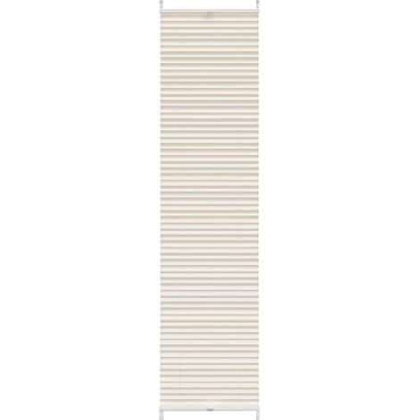 Maison Exclusive - Tenda Plissettata 40x200 cm Crema