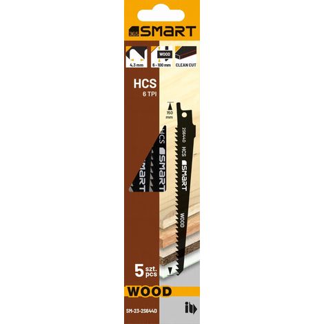 Hoja de sierra smart SM-23-2S644D 150 mm 4,3 mm dientes afilados (1/3)