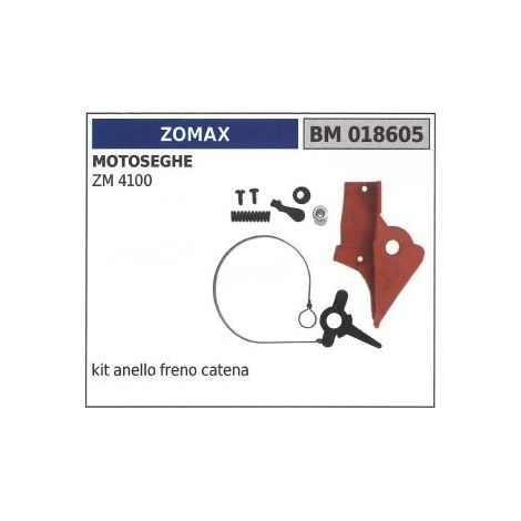 Kit anello freno catena ZOMAX per motosega ZM 4100 018605