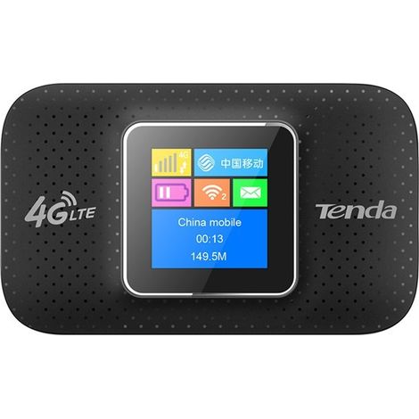 Tenda 4G185 V2.0 routeur sans fil Monobande (2,4 GHz) 4G Noir (1/3)