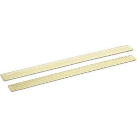 Compatible avec les raclettes de sol Karcher BD50/50 et BD50/70 : raclette en caoutchouc, bande de rétention d’eau de haute qualité. WHBYV (1/4)