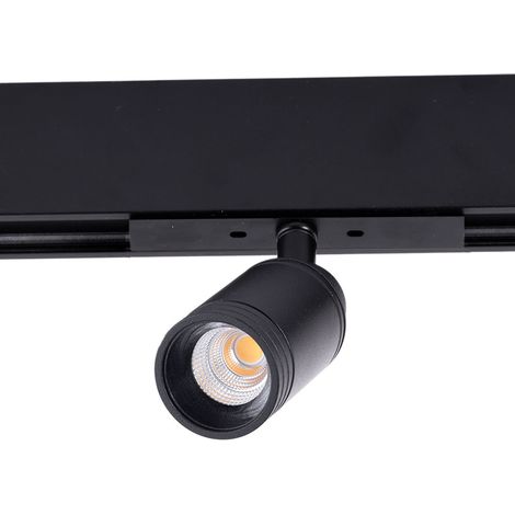 Mini Apparecchio LED 10W 1000Lm CRI90 4200ºK Binario Magnetico 40.000H [HO-MGCTRACK-10W-W]