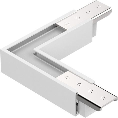 Kit Basso Per Superficie Binario Orizzontale Dali Ego Alluminio Bianco (1/2)