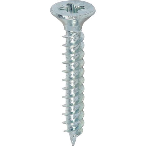 TIMco Twin Thread Zinc Countersunk Woodscrew 7 x 1 Qty 200