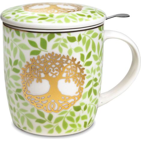 Mug avec infuseur métal Arbre de Vie (1/2)