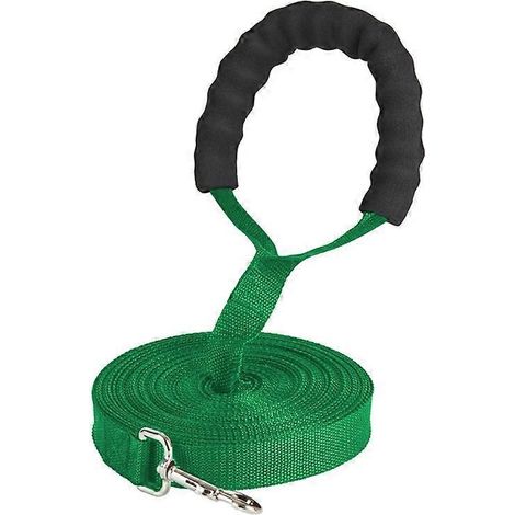 Komfortable Hundeleine mit gepolstertem Griff, starkem und strapazierfähigem Seil für Welpen, rutschfestem Griff, robust und widerstandsfähig.