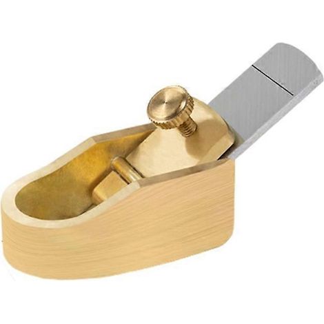 Mini-Werkzeug zum Montieren von Geigenstegen aus Messing, Handhobel für Holzbearbeitung, Instrumentenbau und Kunsthandwerk, 14-mm-Kantenfasen (1/5)