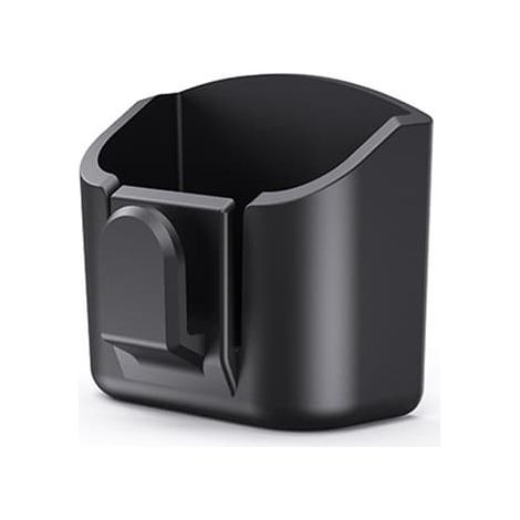 Boîte de rangement pour clés de voiture en ABS noir - Organiseur auto-adhésif pour clés, cartes et petits objets (1/5)
