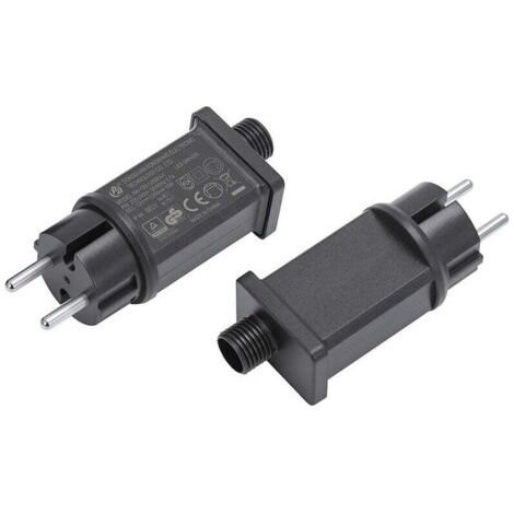 Alimentation pour luminaire 12V 15W – Transformateur IP44 étanche – Adaptateur basse tension pour guirlandes lumineuses – Utilisation intérieure/extérieure