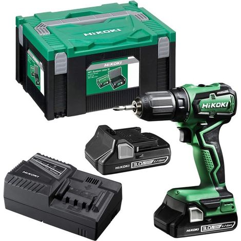 Pack visseuse perceuse compacte HIKOKI 18V 3Ah li-ion Brushless DS18DDWQZ (1/5)