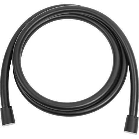 Flexible de douche standard noir mat cm 175 (1/2)