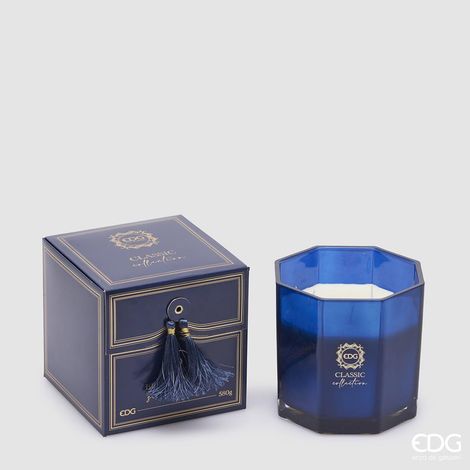 EDG Enzo De Gasperi Candela Classic con Profumo H 13 Cm D 13 Cm Black Forest (1/2)