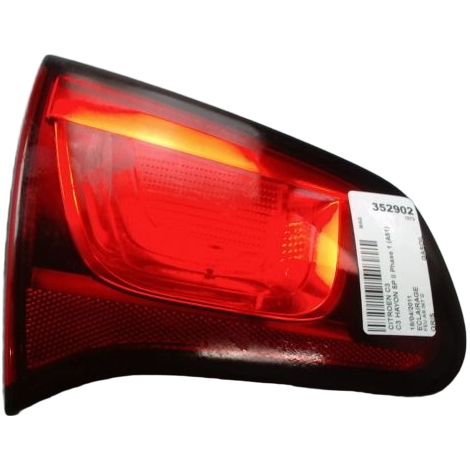 Feu Arriere Interieur Gauche CITROEN C3 II Phase 1 (a51) 2009-2013 [PRODUIT D'OCCASION]♻️6350jc (1/3)
