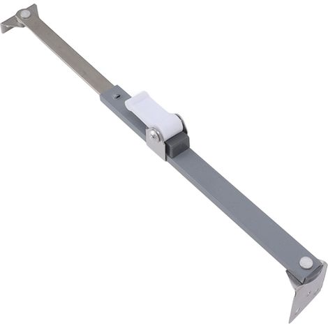 Fensterscharnier aus Aluminiumlegierung, Fenstersicherheitsbeschläge, eleganter Fensterstopper für Bücherregale, Büro 01 (1/5)