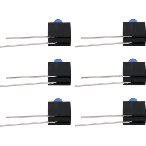 100Pcs LED 3mm à 90 Degrés avec Capot pour Éclairage Industriel et Composants Électroniques (1/5)