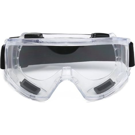 Unisex-Outdoor-Schutzbrille, Sportbrille, schützt Ihre Augen, Einheitsgröße, verstellbar (klar). (1/3)