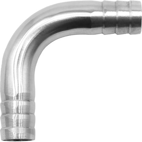 Coude de raccordement en acier inoxydable 304 pour l'installation et l'entretien des accessoires de salle de bains.-AquaForge (1/5)
