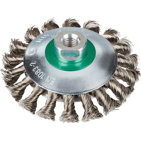 RHODIUS EKBZ, 8 Stück, 115 x 15 x 20 x M14 mm, Kegelbürste