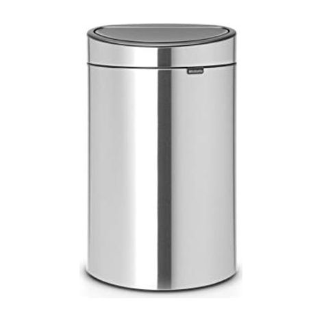 Sortiermüllbehälter 23 L + 10 L Mattstahl - Touch Bin - Brabantia (1/5)