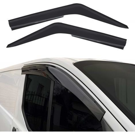 OMAC Déflecteurs De Vent Pluie D'air pour VW T4 Transporter 1990-2003 Acrylique 2Pcs (1/5)