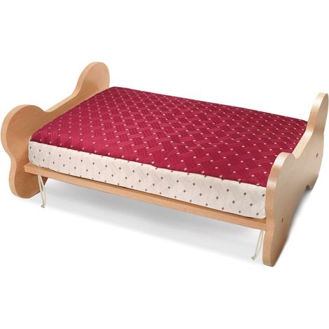 Lit en bois pour chiens et chats avec massage au mètre inclus