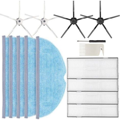 SéRies PièCes de Rechange Brosse LatéRale Filtre Vadrouille Tampons pour Xiaomi Roborock S7 T7S T7S plus Accessoires D'Aspirateur (1/4)