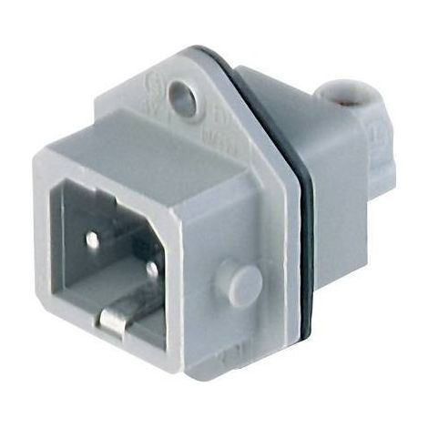 Hirschmann 930622106-1 Connettore di alimentazione STASEI Spina verticale Tot poli: 2 + PE 16 A Grigio 1 pz.