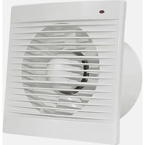 Aspiratore bagno quadrato "Trani" per tubi Ø15cm (20W 2100RPM 230V) bianco (1/2)