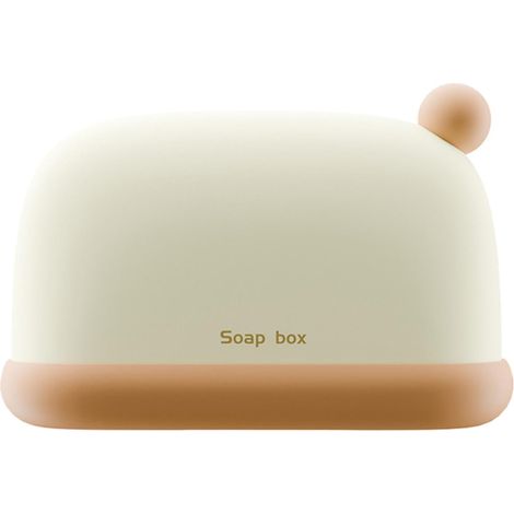 Soap Dish Leakproof Sponge Holder for Easy Cleaning Soap