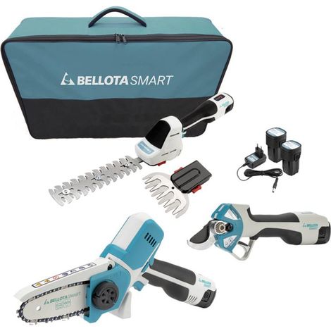 Kit herramientas eléctricas jardín 14,4V 3 piezas
