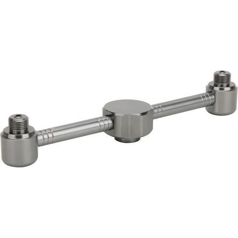 Adaptateurs pour réchaud à gaz en alliage d'aluminium pour le camping (deux embouts) (1/4)