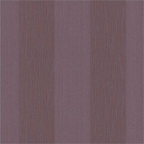 Stripes wallpaper wall Profhome 956601 textile wallpaper textured with stripes matt violet 5.33 m2 (57 ft2) (1/5)