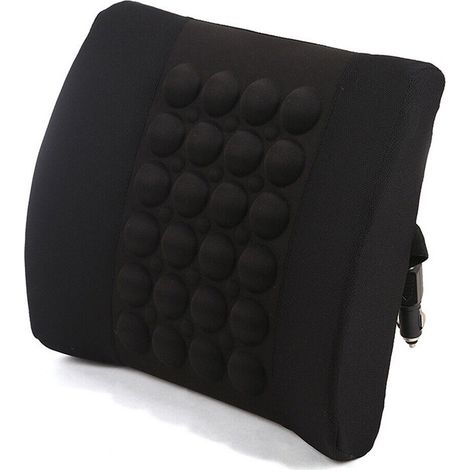 Coussin de massage pour siège auto, oreiller lombaire, soutien lombaire (1/5)