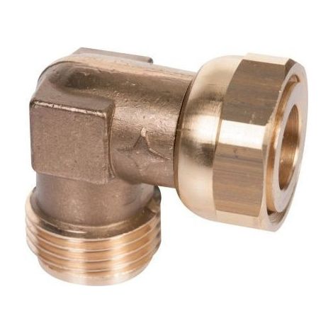 RACCORD COUDE 90 M15 21 ECROU15 21 NF 6108-15