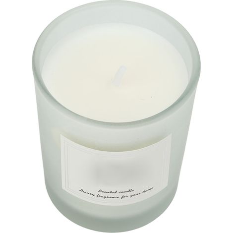 Bougie parfumée Bluebell Cire de soja naturelle Parfum riche Cadeau raffiné pour la maison Pot transparent givré (1/5)