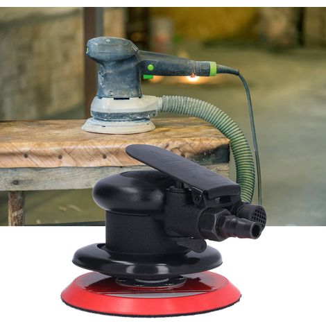Meuleuse pneumatique, ponceuse pneumatique, ponceuse, tête de ponceuse pneumatique portative à sec, machine à cirer et à polir les voitures (1/5)