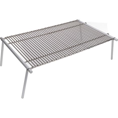 Table pliante camping Acier inoxydable Compacte Robuste Pliable Légère Outdoor (1/4)