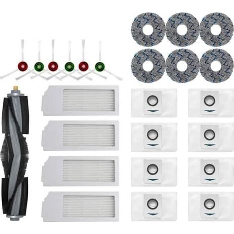 Brosse Latérale - Filtre Hepa - Sac À Poussière - Pour Robot Aspirateur Ecovacs Deebot X1 T10 OMNI TURBO - Lot De Rechange (1/5)