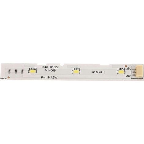 Bandes LED 0064001827 pour BCD-575WDBI, pièces détachées pour éclairage LED de porte avant de réfrigérateur