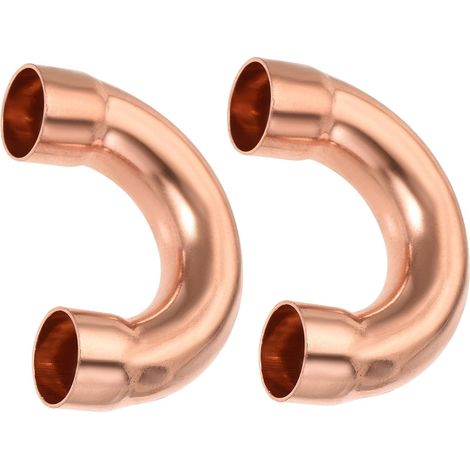2 Pièces Raccord en Cuivre en Forme de U pour CVC 5/8" ID (1/5)