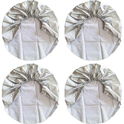 Voici une proposition de titre produit en français (190 caractères maximum) :

Lot de 4 Housses de Roue de Secours Universelles - Protection Pneu Imperméable & Anti-Poussière, Sac de Jante pour Voitur (1/4)