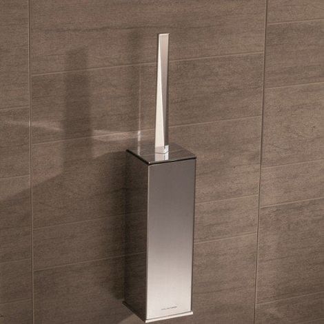 MANILLONS TORRENT 02867002 MARINA Escobillero De Pared Adhesivo Cromo - ref: 02867002 (1/2)